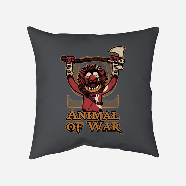 Animal Of War Game-None-Removable Cover w Insert-Throw Pillow-Studio Mootant