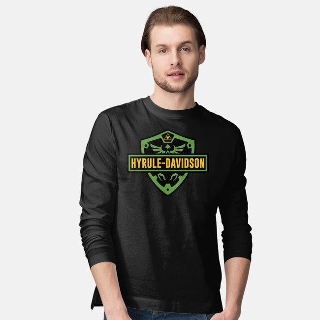 Fantasy Elf Bike-Mens-Long Sleeved-Tee-Studio Mootant