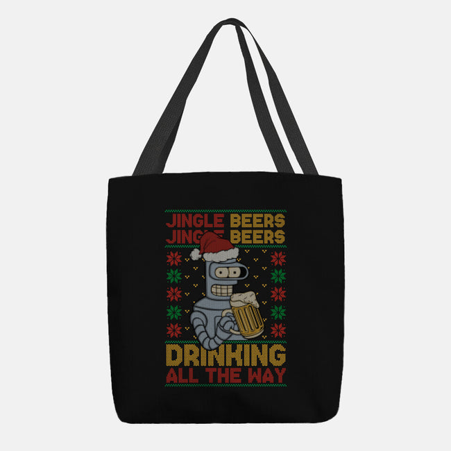 Jingle Beers-None-Basic Tote-Bag-Melonseta