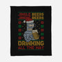 Jingle Beers-None-Fleece-Blanket-Melonseta