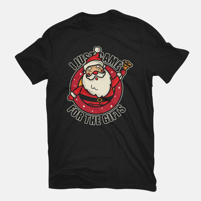 I Just Came For The Gifts-Womens-Fitted-Tee-turborat14