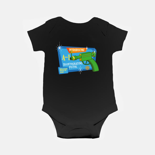 Disintegrating Pistol-Baby-Basic-Onesie-DrMonekers