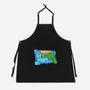 Disintegrating Pistol-Unisex-Kitchen-Apron-DrMonekers