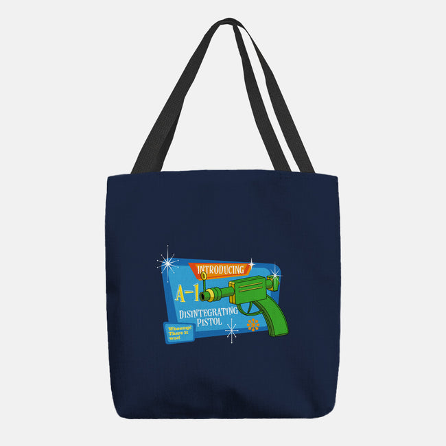 Disintegrating Pistol-None-Basic Tote-Bag-DrMonekers