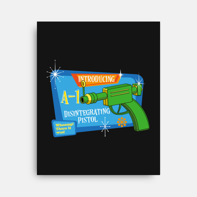 Disintegrating Pistol-None-Stretched-Canvas-DrMonekers