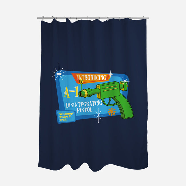 Disintegrating Pistol-None-Polyester-Shower Curtain-DrMonekers