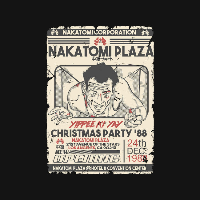 Yippee Ki Yay Christmas Party-None-Matte-Poster-CarloJ1956