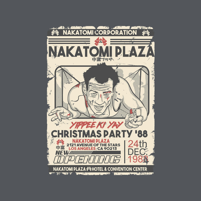 Yippee Ki Yay Christmas Party-None-Matte-Poster-CarloJ1956