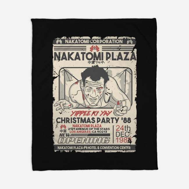 Yippee Ki Yay Christmas Party-None-Fleece-Blanket-CarloJ1956