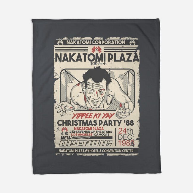 Yippee Ki Yay Christmas Party-None-Fleece-Blanket-CarloJ1956