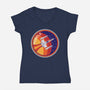 Rebels-Womens-V-Neck-Tee-CarloJ1956