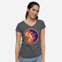 Rebels-Womens-V-Neck-Tee-CarloJ1956