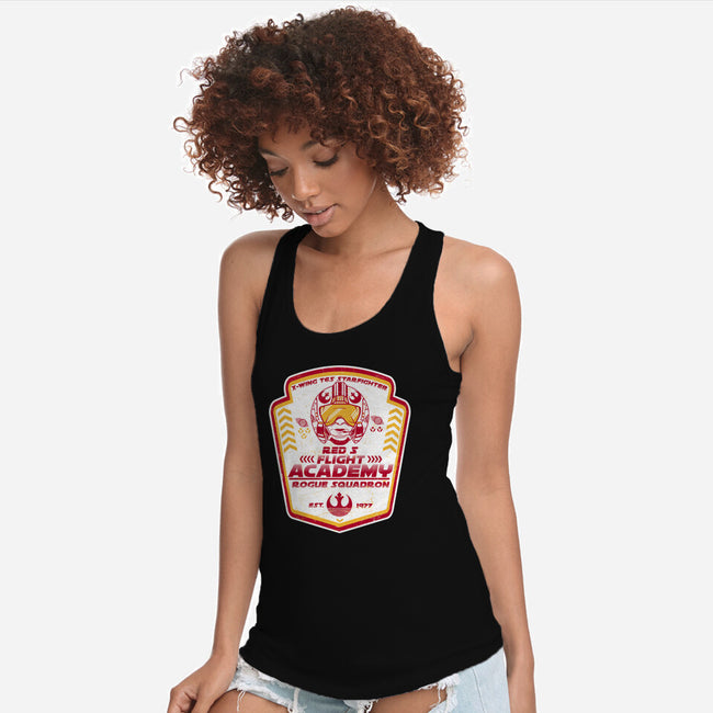 T65 Flight Academy-Womens-Racerback-Tank-CarloJ1956