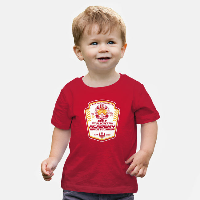 T65 Flight Academy-Baby-Basic-Tee-CarloJ1956