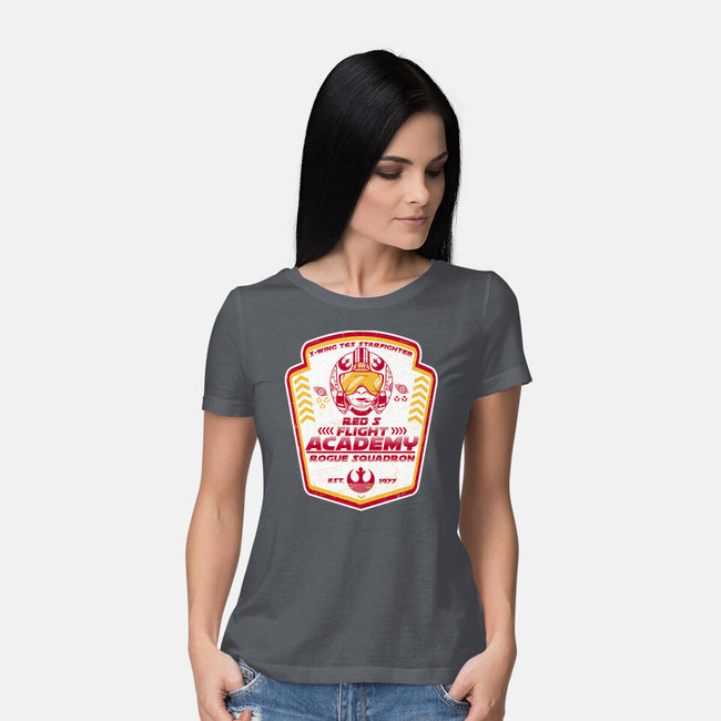 T65 Flight Academy-Womens-Basic-Tee-CarloJ1956