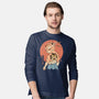 Catana Battle Damage-Mens-Long Sleeved-Tee-vp021