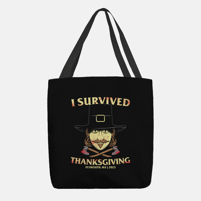 Thanksgiving Survivor-None-Basic Tote-Bag-goodidearyan