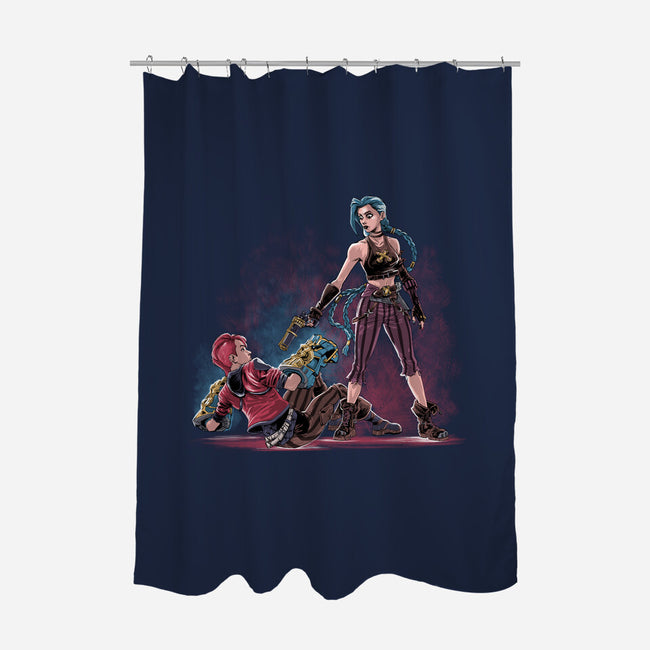 Reservoir Sisters-None-Polyester-Shower Curtain-zascanauta