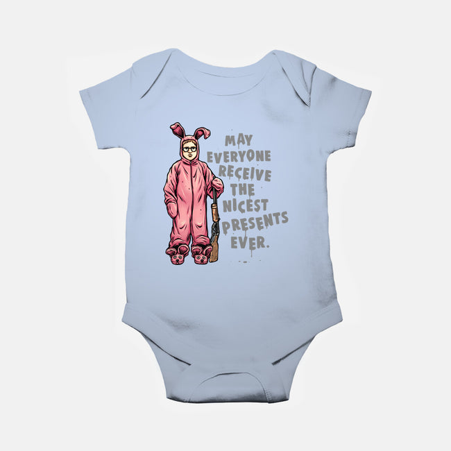 Deranged Bunny-Baby-Basic-Onesie-glitchygorilla