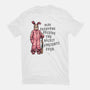 Deranged Bunny-Unisex-Basic-Tee-glitchygorilla