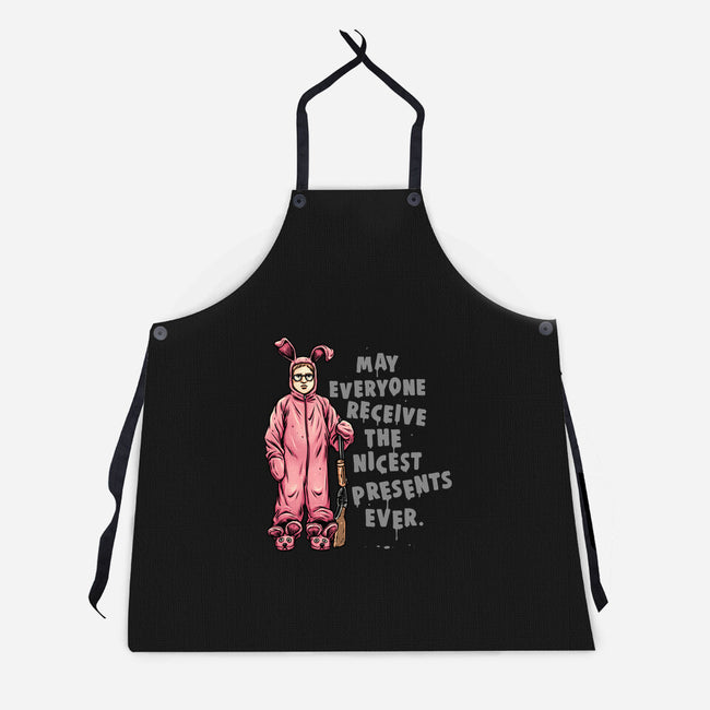 Deranged Bunny-Unisex-Kitchen-Apron-glitchygorilla