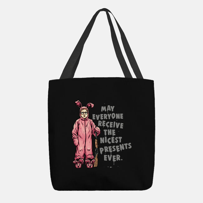 Deranged Bunny-None-Basic Tote-Bag-glitchygorilla