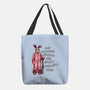 Deranged Bunny-None-Basic Tote-Bag-glitchygorilla