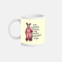 Deranged Bunny-None-Mug-Drinkware-glitchygorilla