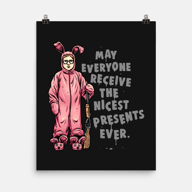 Deranged Bunny-None-Matte-Poster-glitchygorilla