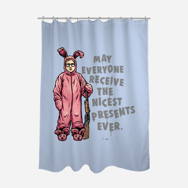 Deranged Bunny-None-Polyester-Shower Curtain-glitchygorilla