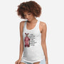 Deranged Bunny-Womens-Racerback-Tank-glitchygorilla