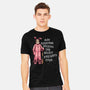 Deranged Bunny-Mens-Heavyweight-Tee-glitchygorilla