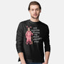 Deranged Bunny-Mens-Long Sleeved-Tee-glitchygorilla