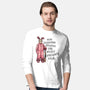 Deranged Bunny-Mens-Long Sleeved-Tee-glitchygorilla