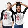 Deranged Bunny-Unisex-Baseball-Tee-glitchygorilla