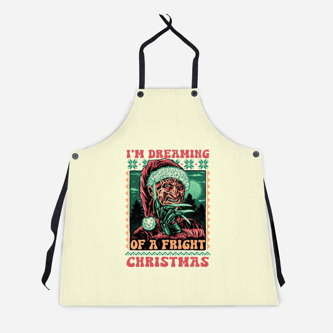 Fright Christmas-Unisex-Kitchen-Apron-glitchygorilla