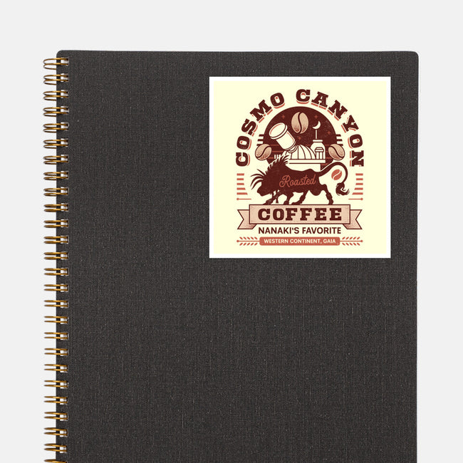 Cosmo Canyon Coffee-None-Glossy-Sticker-LAGELANTEE