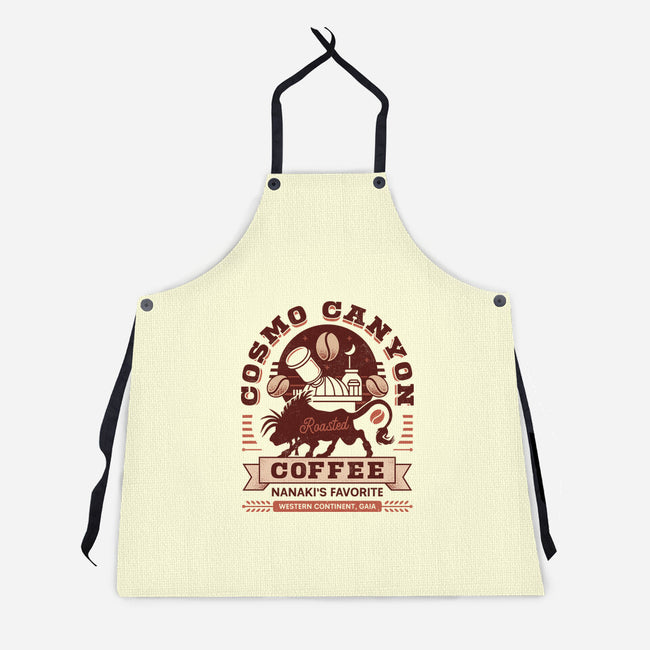 Cosmo Canyon Coffee-Unisex-Kitchen-Apron-LAGELANTEE