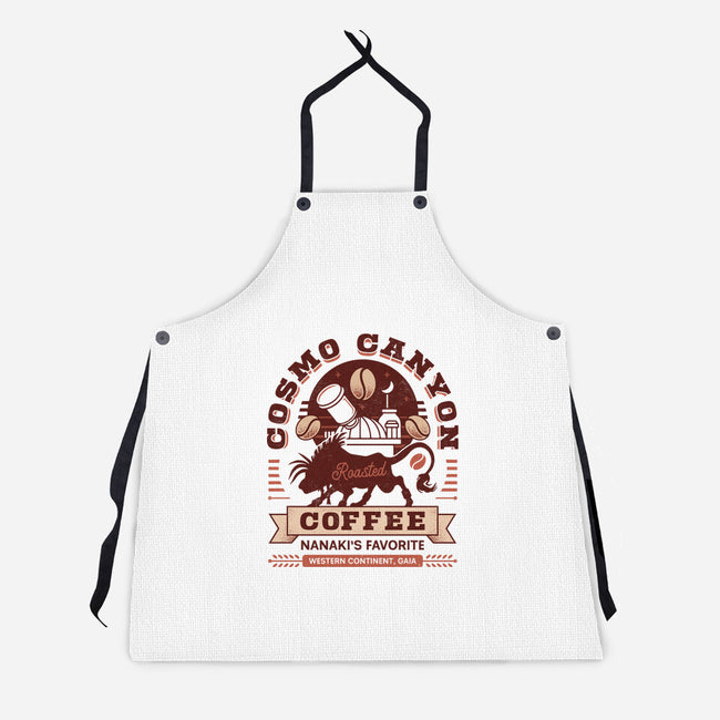 Cosmo Canyon Coffee-Unisex-Kitchen-Apron-LAGELANTEE