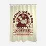 Cosmo Canyon Coffee-None-Polyester-Shower Curtain-LAGELANTEE