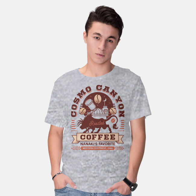 Cosmo Canyon Coffee-Mens-Basic-Tee-LAGELANTEE