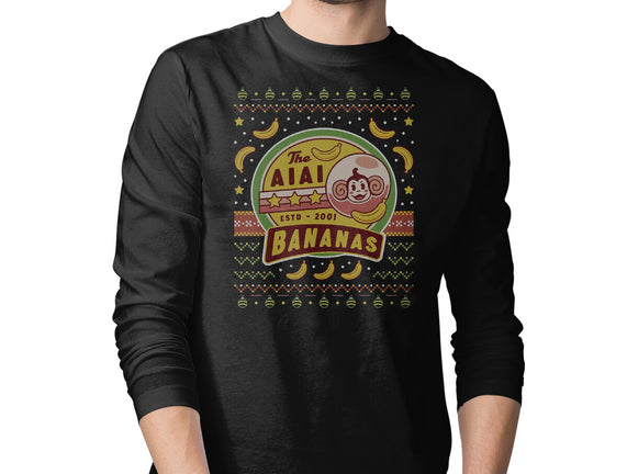 Aiai Bananas Ugly Sweater