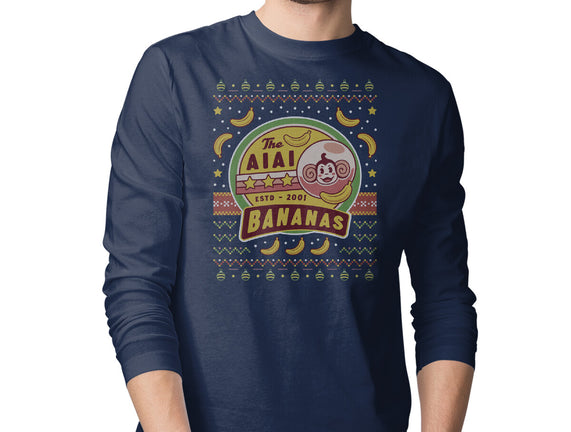 Aiai Bananas Ugly Sweater