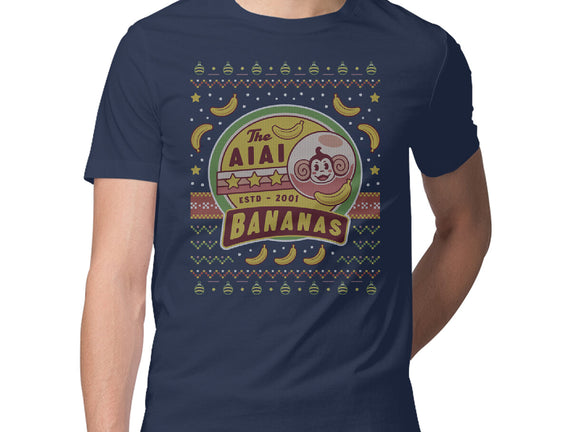 Aiai Bananas Ugly Sweater