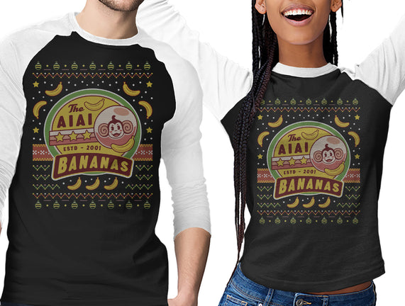 Aiai Bananas Ugly Sweater