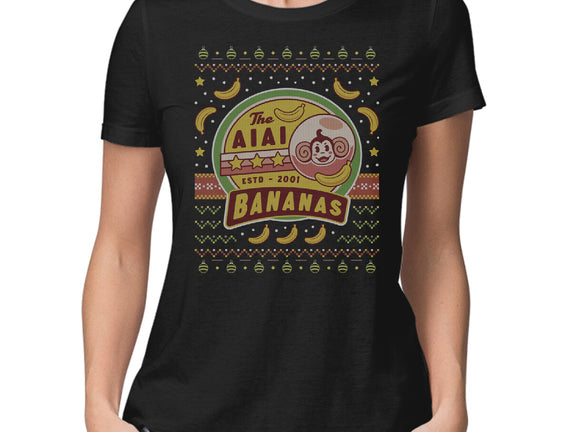 Aiai Bananas Ugly Sweater