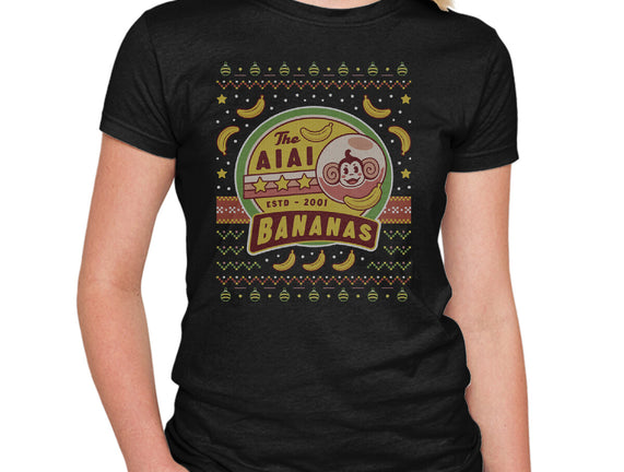 Aiai Bananas Ugly Sweater