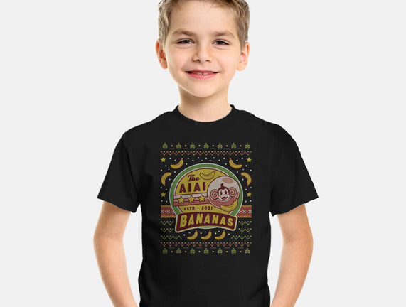 Aiai Bananas Ugly Sweater