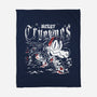 Merry Cryptmas Nessie-None-Fleece-Blanket-estudiofitas