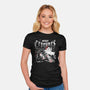 Merry Cryptmas Nessie-Womens-Fitted-Tee-estudiofitas